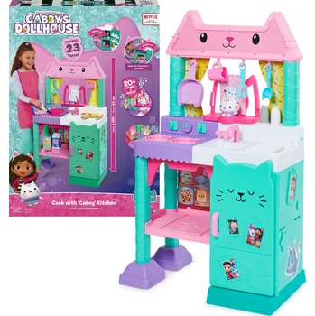 Dětská kuchyňka Spin Master Gabby's Dollhouse 6065441 růžová/tyrkysová