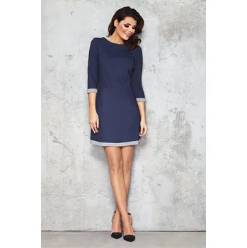 Dámské šaty Nekonečná dámská šaty M039 námořnická modrá Infinite You modrá 2507177