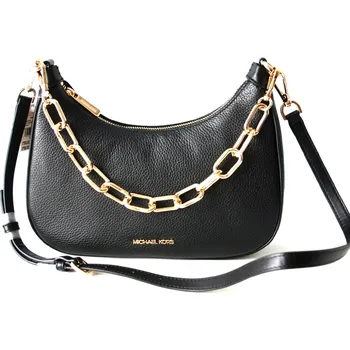 MICHAEL KORS crossbody kožená kabelka Cora lg černá