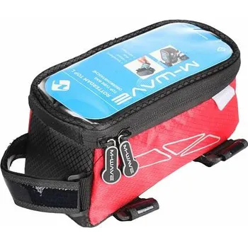 brašna na kolo M-wave brašna přední na rám červená, varianta 36863