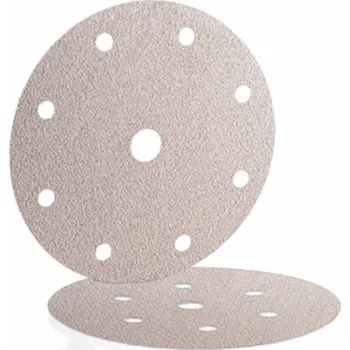 Brusný kotouč Hermes 6207676 | Brúsny výsek na suchý zips 150 mm, 9 otvorov Z240, VC 154-Longlife