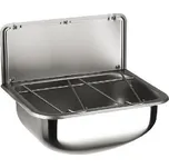 Sanela Nerezové výlevky - Výlevka závěsná 45x34 cm , matný nerez SLVN 04