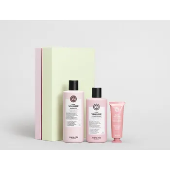 Kosmetická sada Maria Nila Pure Volume Sada - Šampon 350 ml + kondicionér 300 ml + maska 50 ml Dárková sada