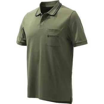 Pánské tričko Airmesh Polo tričko - Green Velikost.: L