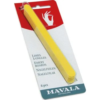Mavala pilníky na nehty pilník na nehty 8 ks