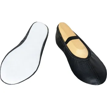 Pánské tenisky Taneční cvičky kůže Tauri new - podešev kůže - černé - 35