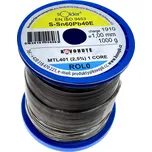 Olovnatá pájka Kovohutě Příbram 1.0mm 1kg (Sn60Pb40)
