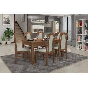 Jídelní set Nábytek PEGAS s.r.o. Sada stolu s židlemi RODOS 53 Lefkas