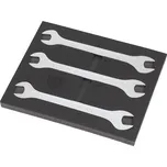 Klíče ploché 20 - 24 mm, ultra tenké, CrV, sada 3 kusy, Welzh (Welzh Werkzeug)