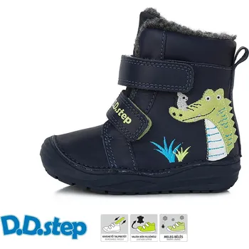 Dětská treková obuv D.D.Step D.D. step chlapecká zimní obuv W071-318M Barva: modrá, Velikost: 31