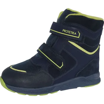 Dětská treková obuv Protetika chlapecká zimní obuv TINO green Barva: modrá, Velikost: 28