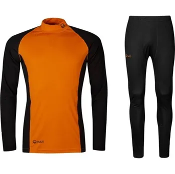 Set dámského termoprádla HALTI Avion XL černá/oranžová