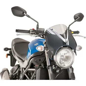 Plexi štít PUIG RETROVISION 8927W karbonový vzhled průhledný