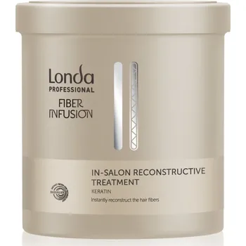 Vlasová regenerace Londa Professional Fiber Infusion In-Salon Reconstructive Treatment obnovující maska pro poškozené vlasy s keratinem 750 ml