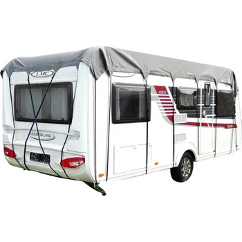 Plachta na motorové vozidlo Ochranná střešní plachta Hindermann WINTERTIME na karavan nebo obytný vůz Rozměr: 700 x 300 cm