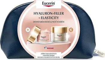 Kosmetická sada Eucerin Hyaluron-Filler + Elasticity Rosé vánoční set 2023