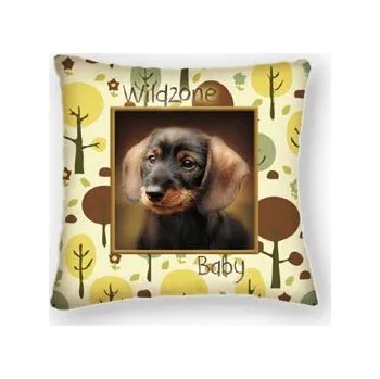 Pelíšek pro psa MZ - potřeby pro lovecké psy Polštářek pro děti 25x25cm s motivem psa Jezevčík