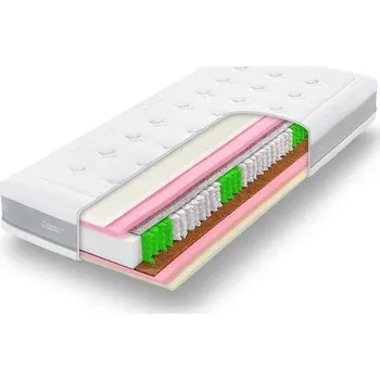 Matrace Vzdušná matrace s taškovými pružinami a latexem 1+1-TR, 2 ks matrací 80x200 cm