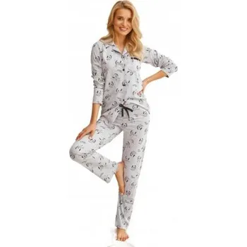 Dámské pyžamo Dámské pyžamo Taro 2584 Celine šedá S