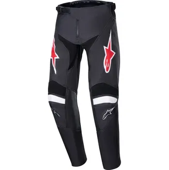 Moto kalhoty Kalhoty RACER LUCENT, ALPINESTARS, dětské (černá/bílá/červená) 2024 (Velikost: 24)