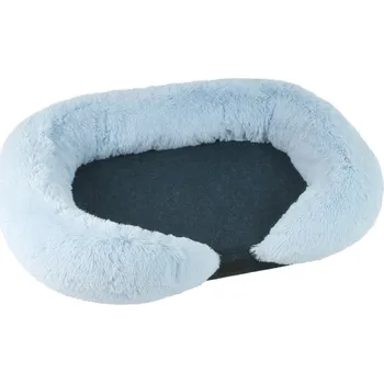 Pelíšek pro psa O´LALA PETS Pelíšek Fantastic Luxury s okrajem Modrý 130x90cm