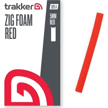 Boilies 4ks - Pěna Trakker Zig Foam Červená