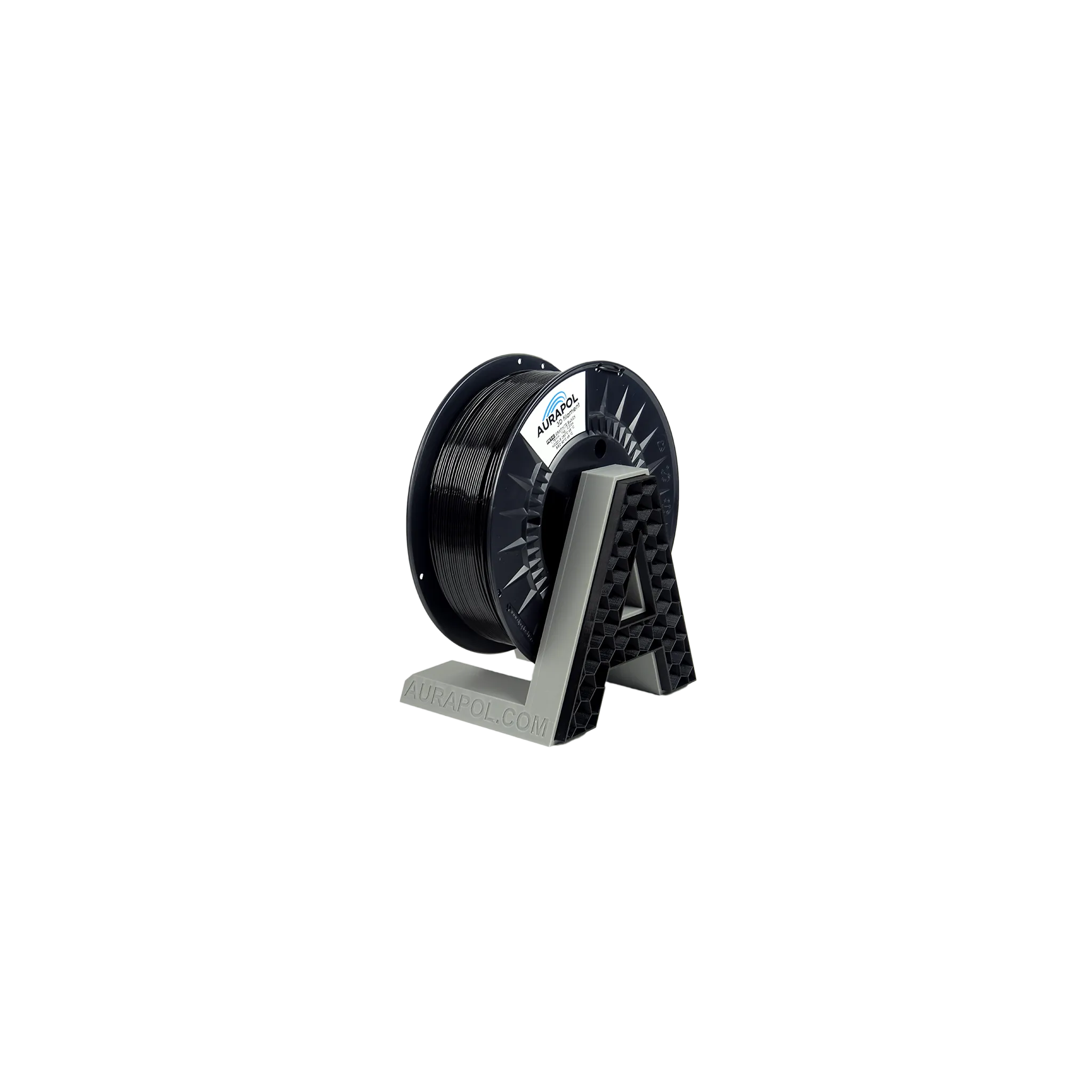 Fotografie 1 - Filament Aurapol PET-G Filament 1,75 mm 1 kg Graphite Black