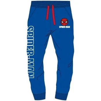 E plus M - Chlapecké / dětské tepláky Spiderman Marvel - modré 110