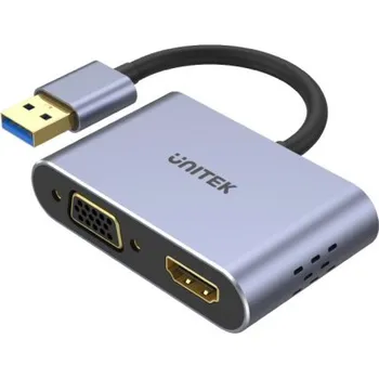 USB hub Unitek Adapter USB na HDMI, VGA, FullHD V1304A