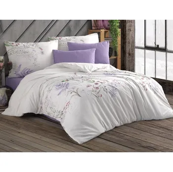 Povlečení TipTrade Bavlněné povlečení Liva Smetanové 220x200 + 2x 70x90 cm