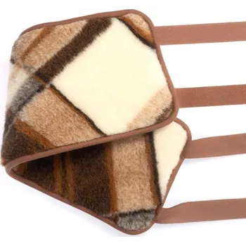 Jako v Peřince Ledvinový pás z ovčí vlny káro