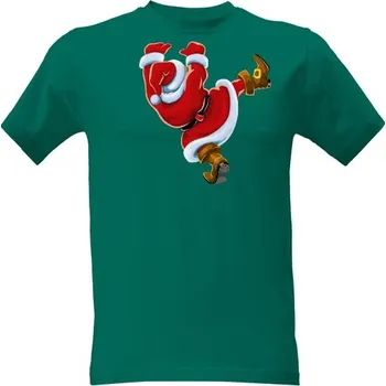 Pánská móda Tričko s potiskem Pánské zelené Vánoční tričko Grinch pánské