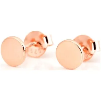 Náušnice Stříbrné pozlacené náušnice pecičky AGUP2774-R