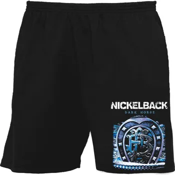 Pánské kraťasy bermudy, kraťasy Nickelback - Dark Horse