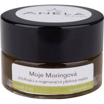 Pleťová maska ANELA Moje Moringová - zklidňující a regenerační pleťová maska 5 ml VZOREK