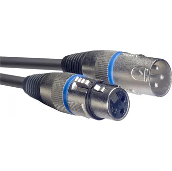 Hudebniny Stagg SMC10 BL, mikrofonní kabel XLR/XLR, 10m