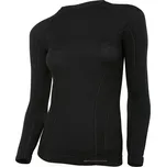 Brubeck Active Wool LS dámské triko Barva: černá, Velikost: L
