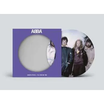 SP ABBA: Under Attack / You Owe Me One PIC | LTD 2023 2023 Picture Disc Limited Edition Vinyl