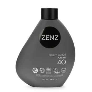 Sprchový gel Přírodní sprchový gel bez parfemace Zenz Body Wash Pure No.40 250ml