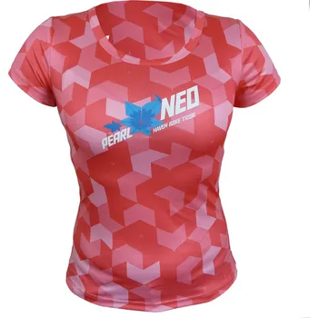 cyklistický dres HAVEN Cyklistický dres s krátkým rukávem - PEARL NEO SHORT - růžová/modrá XL