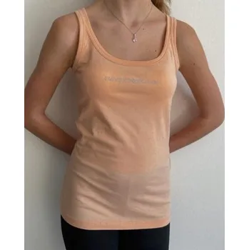 Oblečení a móda Dámské tílko EMPORIO ARMANI 162581 3R223 00370 oranžová L