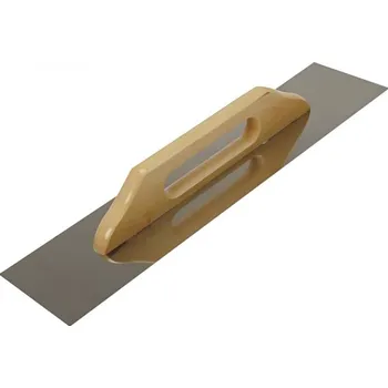 Zednické hladítko Hladítko rovné nerez 580x130mm dřev. rukojeť Topex