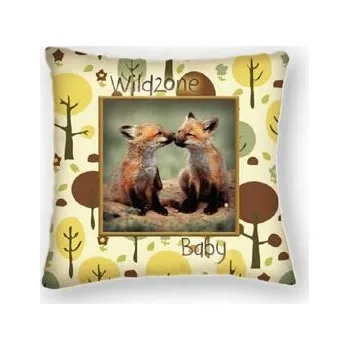 Pelíšek pro psa MZ - potřeby pro lovecké psy Polštářek pro děti 25x25cm s motivem lišek