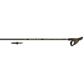 Trekingová hůl FIZAN NW Runner Carbon green Velikost: 125 cm