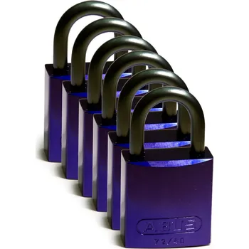 Visací zámek Full Alu Padlocks 25mm Sha KD Purple/6