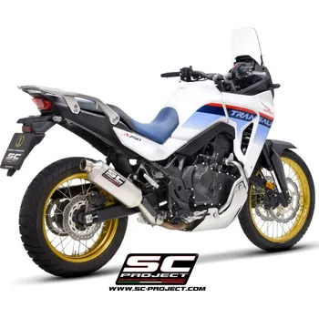 Výfuk pro motocykl SC Project Itálie Honda XL 750 Transalp koncovka výfuku Rally Raid titanium SC Project