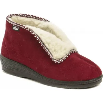 Dámské pantofle Bačkory dámské fialové ohrnuté ROGALLO Barva: Fialová, Velikost: 41