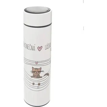 Sada nádobí Termoska s kočkou "Nekonečná láska"