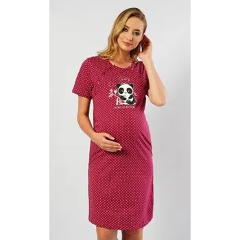 Dámská noční košile Dámská noční košile mateřská Vienetta Secret My love žlutá XL