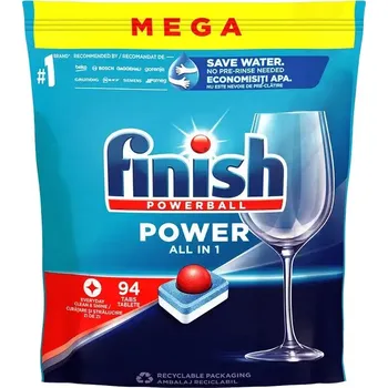 Přípravek do myčky Finish Power All in 1 tablety do myčky nádobí Regular 94 ks